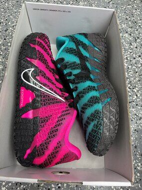 Nike Ja 3 By You Custom Pink Teal Mismatch Basketball Shoes Womens 5.5 Mens 4